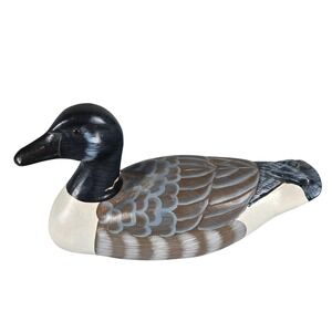 Wooden Duck Decoy Hand Painted Folk Art Decor Rustic Decor,